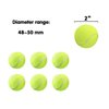 MEKAPLE 6 Pack Mini Tennis Balls for Pet Playing Fecth, 2 inch Dog Training Tennis Balls for Small Size Dogs, Interactive Dog Playing Balls Fits 2 inch Dog Ball Launchers…