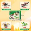 Insect Collection Building Block Set for Kids 6+, Butterfly Mantis Wasps Unicon Beetle Display Models for Nature Décor, 4 Packs Bug Building Toys, Fun Gift for Adults Boys Girls Nature Lovers (727PCS)
