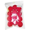 he andi 1.75 inch Red Sponge Soft Ball Close-Up Magic Street Classical Comedy Trick Props (12PC)