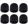 Microphone Cover - Foam Mic Covers Windscreen Suitable for Most Standard Handheld Microphone 6 PCS