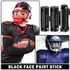 CAHIUYOA 3 Pcs Eye Black Stick for Sports Eye Black Football/Baseball/Softball,EyeBlack Face Body Paint Stick Athletes Sports Clown Black Makeup Halloween Cosplay