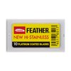 Feather Double Edge Safety Razor Blades 200 Count