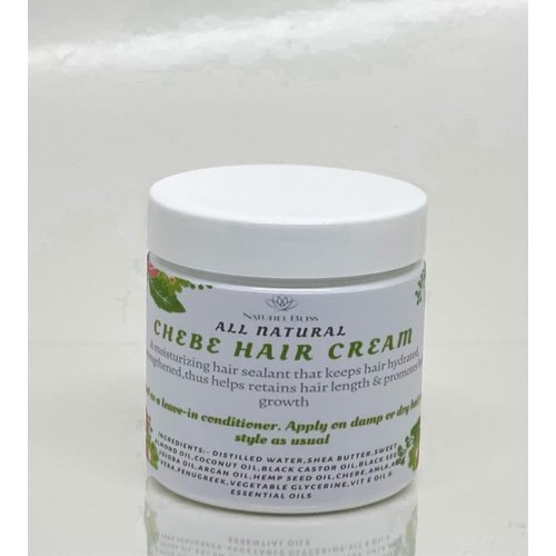 Chebe Hair Growth Cream|Vegan|Chebe|Shea Butter|Amla|Fenugreek|Aloe Vera|Black Castor Oil|Leave-in Conditioner(Lavender-Vanilla Scent) (Scented, 4 oz)