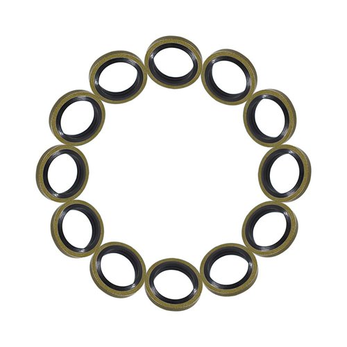 12 Pcs Seals Fuel Line Sealing Washers Replacement for Cummins 12V 24V 5.9L 6.7L 3963983