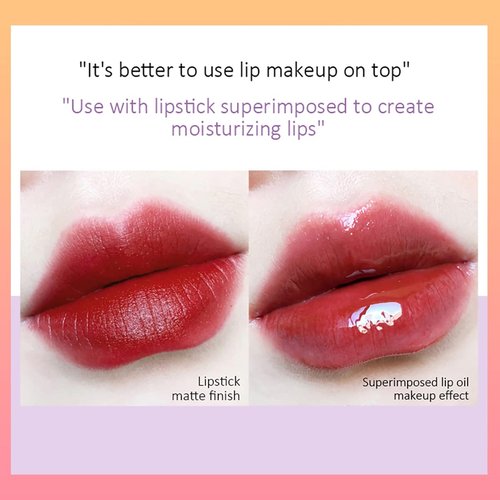 Alisesun 4-Piece Lip Oil & Gloss Kit - Hydrating, Plumping Lip Care with Pearl & Shimmer