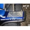 Ezgo Marathon Golf Cart Diamond Plate NO Step Covers