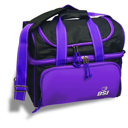 BSI Taxi Single Ball Tote Bag (Black/Purple)