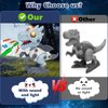 BRELAORY Dinosaur Toys for Kids 3-5，Take Apart Toys for Boys, STEM Building Construction Kids Toys with Sound and Light,Party Christmas Birthday Gifts for 3 4 5 6 7 8 Year Old