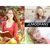 MODFANS Reading Glasses Women 4 Pack Fashion Ladies Readers 1.25 Strength,Women's for Reading Comfort Spring Hinge Arm Eyeglasses-Lightweightest Round Frame Look Stylish to Wear,Come with Pouch