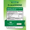Nature's Truth D-Mannose Capsules | 2100mg | 90 Pills | Non-GMO & Gluten Free Supplement