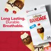 BioSwiss Bandages, Ice Cream Shaped Self Adhesive Bandages, Latex Free Sterile Wound Care, Fun First Aid Kit Supplies for Kids, 24 Count