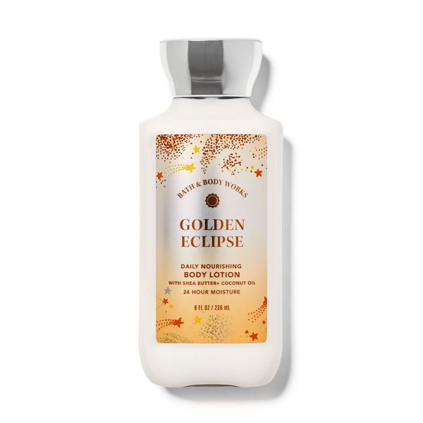 Bath and Body Works Super Smooth Body Lotion Sets Gift For Women 8 Oz (Golden Eclipse)