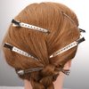 30 Pack Metal Hair Clips, 3.54 Inch Metal Duckbill Hair Clips No Crease Hair Clips for Women Hair Styling
