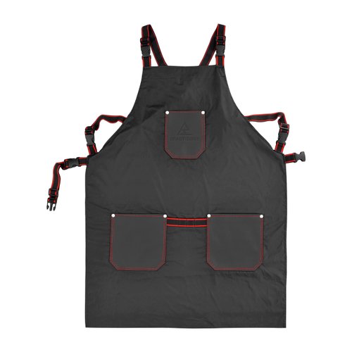 Beauticone Professional Barber Apron, Hair Stylist Salon Apron, Hair Cutting Hairdressing Barber Apron for Men/Women, Black Water Proof (Black Apron, Regular)
