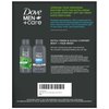 DOVE MEN + CARE Body & Face Wash Variety 2-Pack – Extra Fresh + Clean Comfort, Travel Essentials, 3 Oz Ea