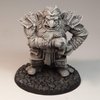 Stonehaven Miniatures Troll Captain Miniature Figure, 100% Urethane Resin - 67mm Tall - (for 28mm Scale Table Top War Games) - Made in USA
