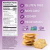 Milton's Craft Bakers Gluten Free Multi-Grain Crackers - Baked Multigrain Crackers, Non-GMO Project Verified, Kosher, Whole Grain, Certified Gluten Free Snack, 7 Grains In Every Bite - 4.5 Oz
