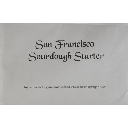 Organic Sourdough Starter The Real One from San Francisco with a No-Questions-Asked Replacement Guarantee