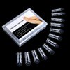 NMKL38 120Pcs Dual Forms Full Cover Nail Tips Upper Arched Extension Mold (Mold A)