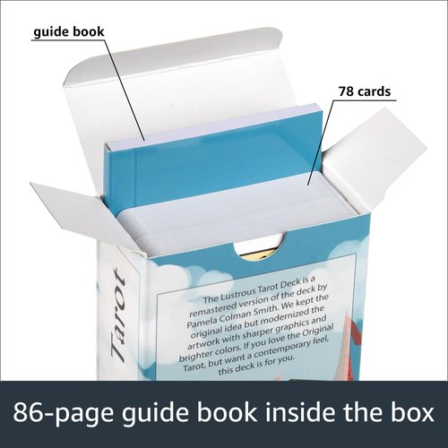 Da Brigh Lustrous Tarot Cards Deck Alternative to Radiant Rider Waite Smith