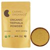 CARMEL ORGANICS Triphala Fruits Powder 8 oz for Digestive Support | USDA Certified Organic | No Added Preservatives | Blend of Harad, Baheda & Amla in Equal Ratio