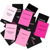 SLIPPERY SLOPE Girls Night Game - 5 Topics, 5 Times The Fun - Hilarious Drinking Game for Fun Girls Nights, Bachelorette and Birthday Party