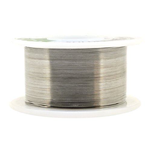 Mandala Crafts 60/40 Solder Wire with Solder Flux - 50g 0.5mm Rosin Core Solder 60 40 for Electronics - 60-40 Lead Tin Soldering Wire for Stained Glass Electrical PCB