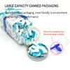 LYSIAN Noise Cancelling Earplugs for Sleep - 60 Pairs, 38dB Ear Plugs for Sleeping, Snoring, Shooting, Mowing Loud Sound Reduction- Double Color Light Blue/White
