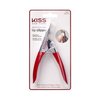 KISS Stainless Steel Nail Clipper, Precision Cut, Hand-sharpened, Unisex, ACLP01, Fingernail-clippers