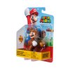 Super Mario 4" Action Figures Tanooki Mario with Leaf