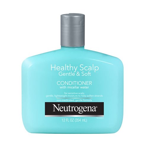 Neutrogena Gentle & Soft Healthy Scalp Conditioner for Sensitive Scalp & Lightweight Moisture, with Micellar Water, pH-Balanced, Paraben & Phthalate-Free, Color-Safe, 12oz
