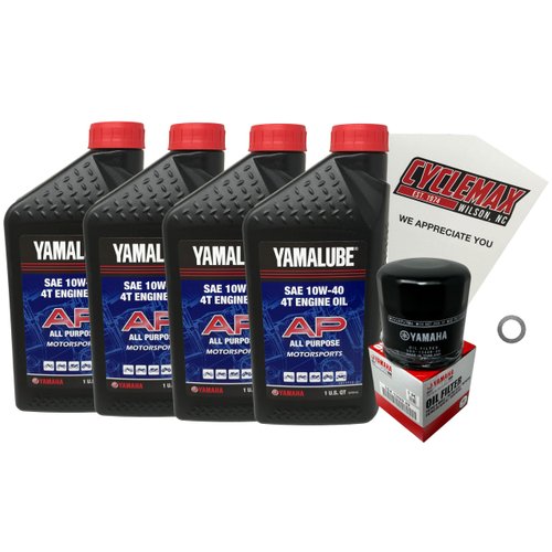 Cyclemax Oil Change Kit fits 2022 Yamaha Tracer 9 GT MT-09