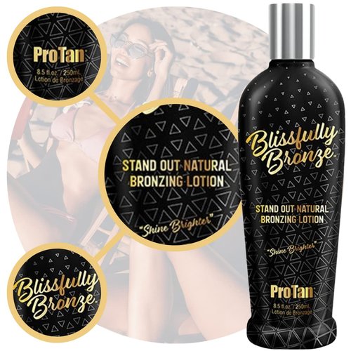 Blissfully Bronze Bronzing Tanning Bed Lotion 8.5 fl oz