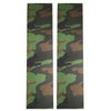 ZUEXT 9" x 33" Camo Skateboard Grip Tape Sheets 2 Pack, Bubble Free Waterproof Green Camouflage Scooter Grip Tape, Longboard Griptape, Sandpaper for Rollerboard Stairs Pedal Wheelchair Steps(84x23cm)