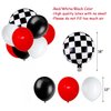 Race Car Birthday Party Decoration Set Race Car Party Signs Racing Birthday Banner Checkered Flags Balloons for Boys Let's go Racing Party Supplies