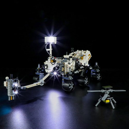 BRIKSMAX Led Lighting Kit for LEGO-42158 NASA Mars Rover Perseverance - Compatible with Lego Technic Building Set- Not Include Lego Set