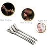Hair Clips Pins Semilyn 10 Pack 3.5 inch DIY Hair Clips Stainless Steel Hair Pins Teeth Bows Hair Clips Hairdressing Salon Hair Grip DIY Accessories Hairpins for Women, Girls and Hairdresser (Silver)