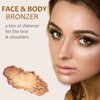 Demure Mineral Make Up Bronzer Powder, Loose Powder Makeup, Highlighter Makeup, Contouring Makeup, Professional Makeup, Cruelty Free Makeup, Face & Body Bronzer By Demure - 2g