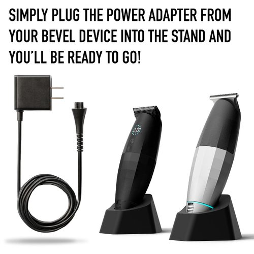 Bevel Charging Stand for Bevel Trimmer and Bevel Pro Clippers, Beard Trimmer and Hair Clippers Dock (Packaging May Vary)