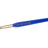 Bdellium Tools Professional Makeup Brush - Golden Triangle 708 Bent Eyeliner - With All Vegan and Soft Synthetic Fibers, For Smooth Application (Blue, 1pc)