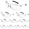 Salfboy Safety Glasses for Men Women ANSI Z87.1 Safety Glasses Bulk UV Protective Eyewear Scratch-Resistant 10PCS (118 10 Clear)