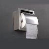 LUANT Recessed Paper Holder for Bathroom Storage, Stainless Steel, Polished Chrome