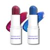 CAHIUYOA 2PCS Blue Red Body Glitter Stick Multiuse Glitter Gel for Face Body Hair Lip Eyes Glitter Makeup Stick Holographic Sequins Face Paint Hair Glitter Gel for Kids Women