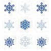 180 Pcs Snowflake Temporary Tattoos Winter Snowflake Sticker Tattoo Glitter Temporary Tattoo Cute Apparel Accessories for Body Face Kids Women Party Favors