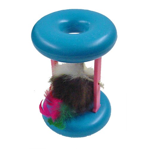 JW Cat Wheels - Rolling Mouse Cat Toy