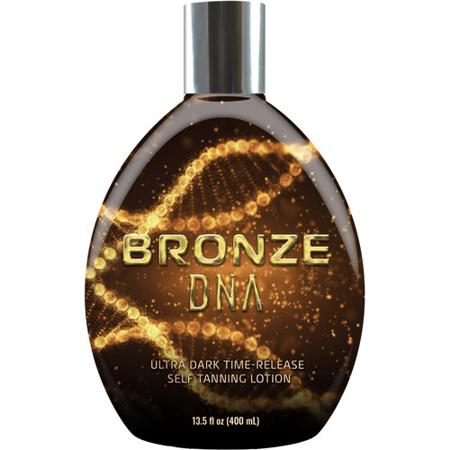 Bronze DNA Natural Sunless Self Tanner Lotion – Sunless Self Tanner for Women and Men – The Gradual Self Tanner for Light, Medium & Dark Tans – XL 13.5 Oz Bottle