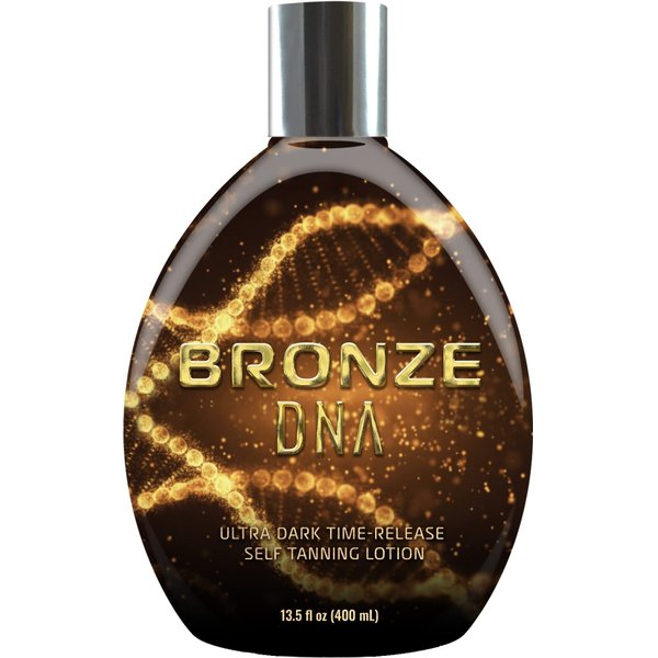 Bronze DNA Natural Sunless Self Tanner Lotion – Sunless Self Tanner for Women and Men – The Gradual Self Tanner for Light, Medium & Dark Tans – XL 13.5 Oz Bottle