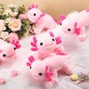 Libima 5 Pcs 12 Inch Axolotl Plush Toys Axolotl Stuffed Animal Plushies Pillow Doll Cute Soft Axolotl Toy Stuffed Axolotl for Birthdays Gift Home Decoration (Pink)