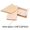 Gift Card Money Holder Puzzle Gift Case Box Big Secret Opening Impossible Box Puzzle Handmade 3D Brain Teaser Puzzle Magic Wooden Mysterious Box Gift Box Cube Game Box IQ Toys by AHYUAN (Natural)