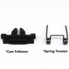 3 Pieces Professional Hair Clipper Repairing Accessories Replacement Parts, Cam Follower and Spring Tension Compatible with Andis 73010/73060/73070 Hair Trimmers